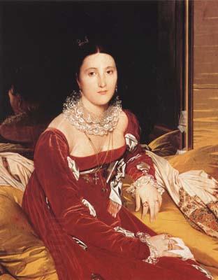 Jean Auguste Dominique Ingres Portrait of Marie Marcoz,later Vicomtesse de Senonnes (mk04)